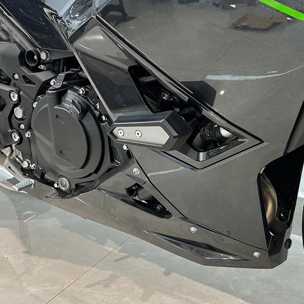 Protezione Anticaduta Protezione Telaio Per Moto, Protezione Motore, Protezione Antiurto, Protezione Anticaduta Per Per Ninja 500 Per Z500 SE 2024 2025 2026(Verde)