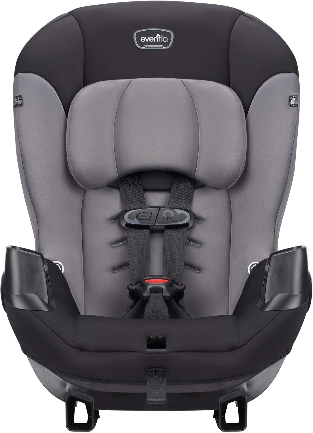 Evenflo Sonus Convertible Car Seat, Charcoal Sky