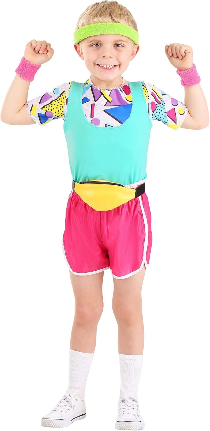 Disfraz infantil de los años 80