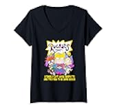 x Rugrats - Womens Angelica - Loyal Suspects V-Neck T-Shirt