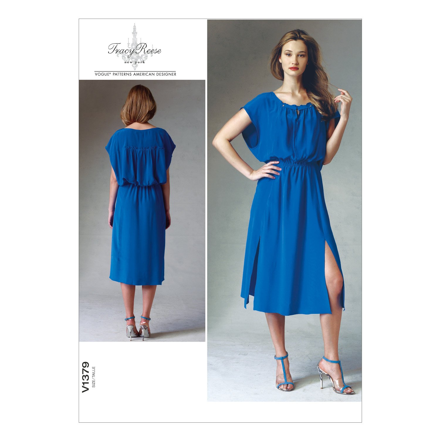 Patron robe femme Vogue V1379 ajustement parfait taille 34 à 42 pour couture