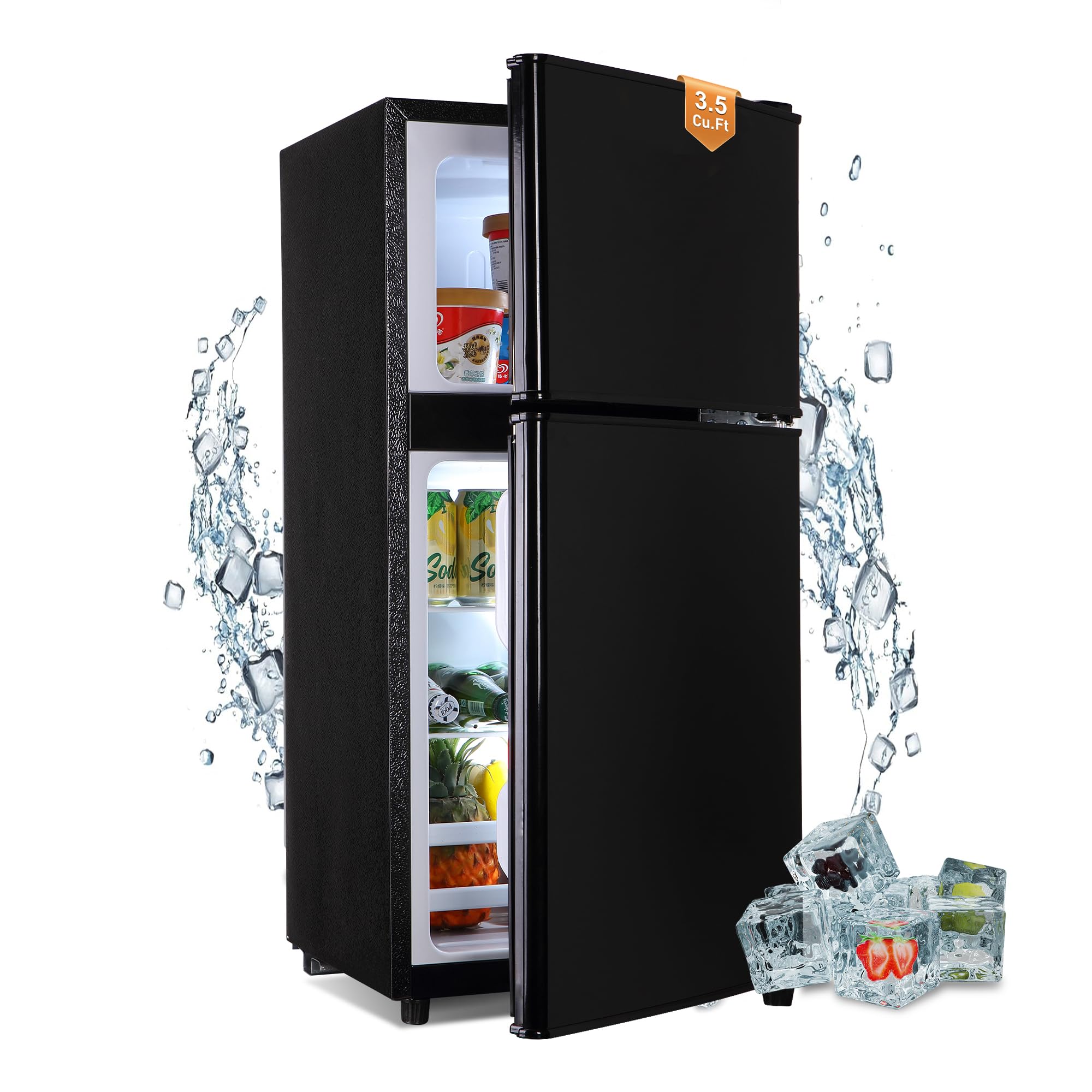 Rosmena 3.5 Cu. Ft. Mini Refrigerator