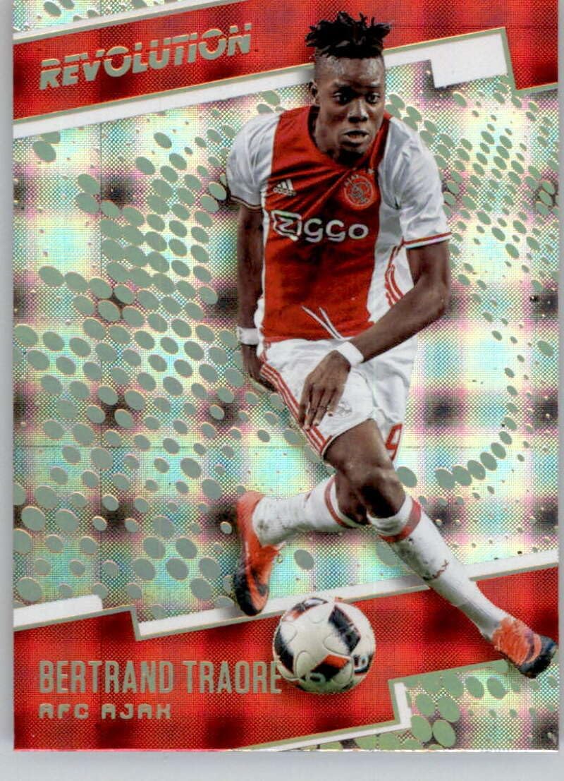 2017 Panini Revolution Hyperplaid #143 Bertrand Traore AFC Ajax Official Soccer Card in Raw (NM or Better) Condition