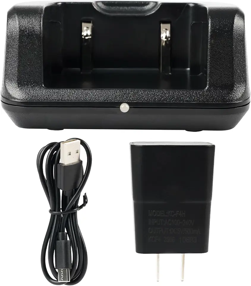 Retevis Carregador Walkie Talkie H777, base de carregamento original, carregador USB-C para mesa, compatível com walkie talkie Retevis H777 H777H H777D e bateria (pacote com 1)