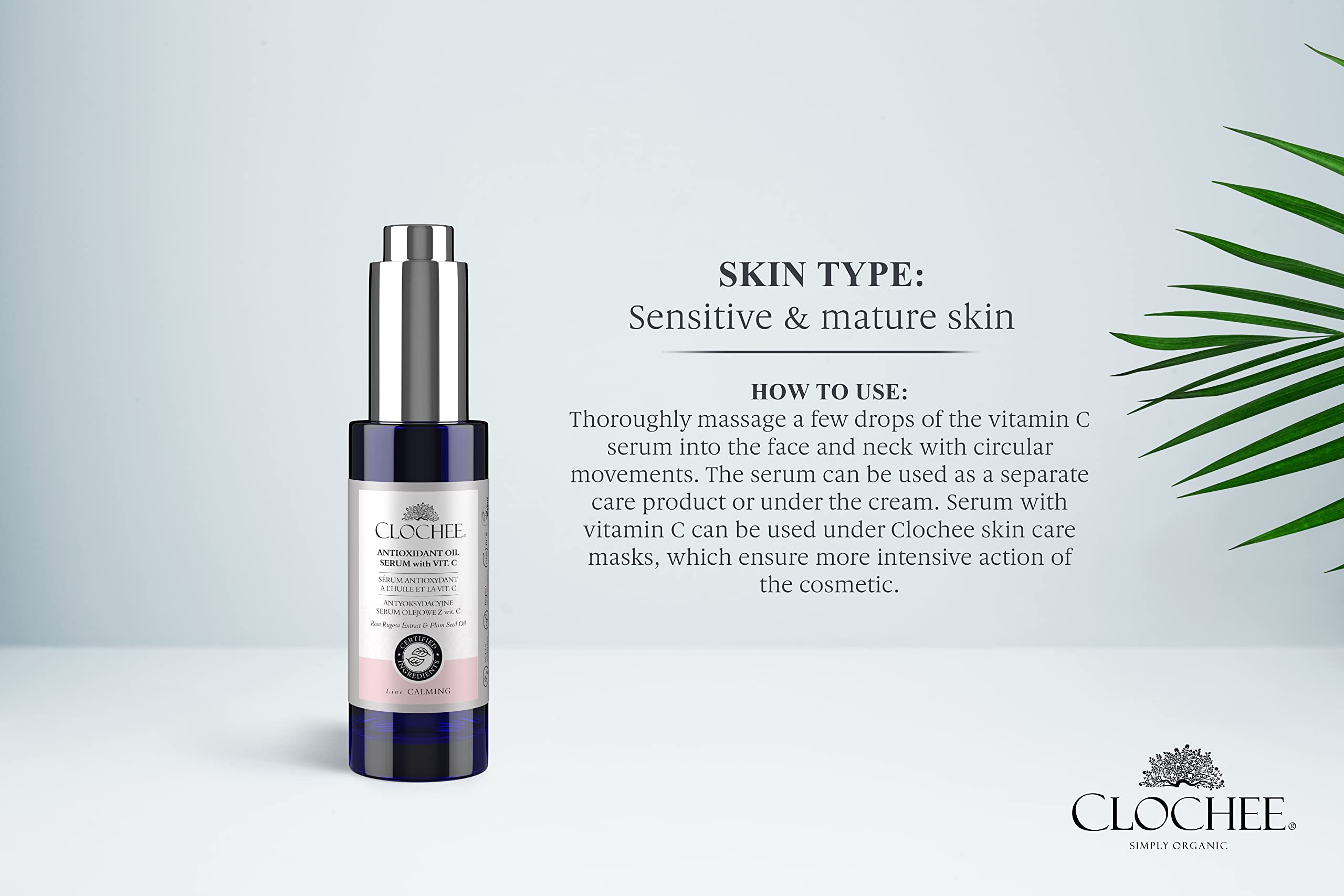 Siero Antiossidante in Olio alla Vitamina C 30ml CLOCHEE