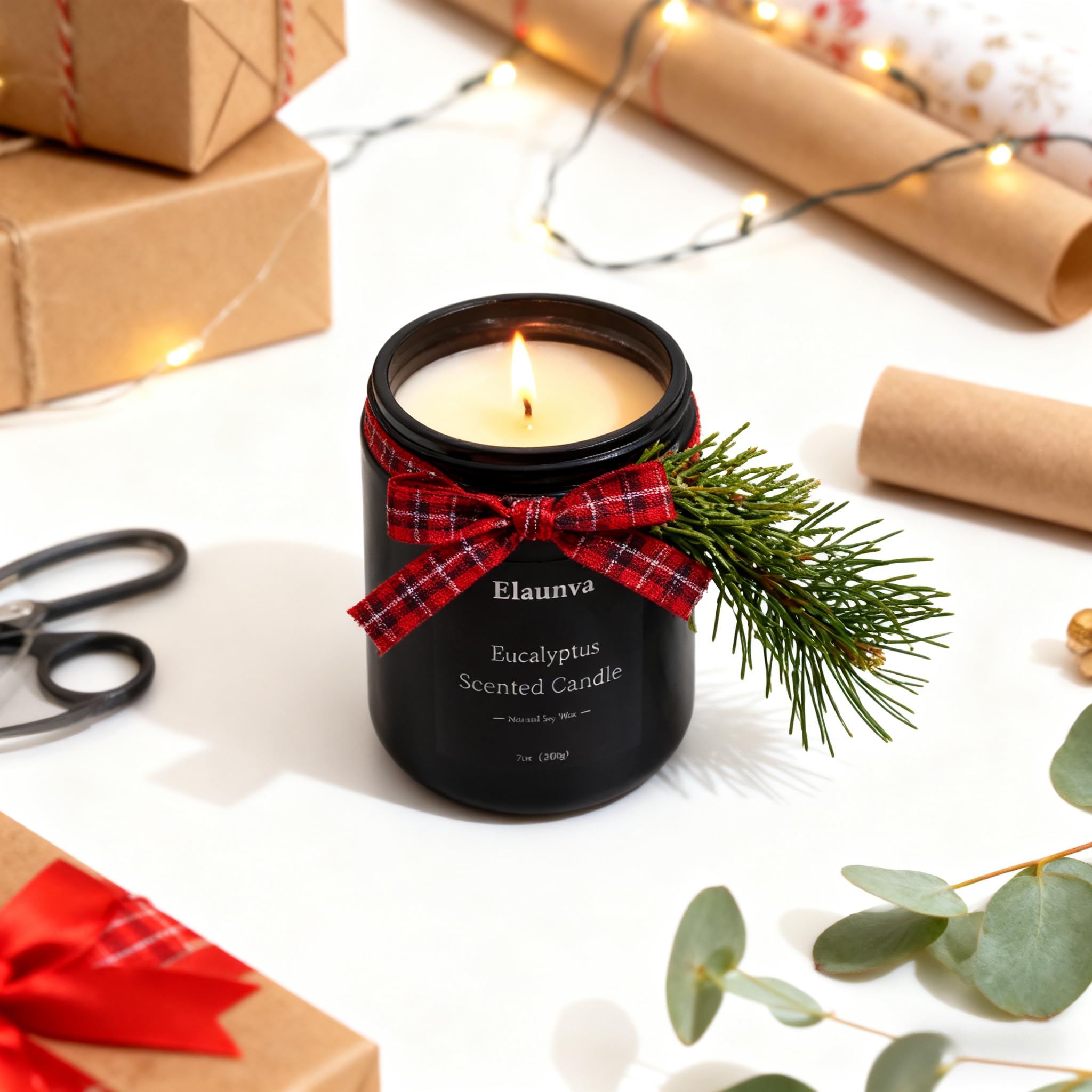 Aromatherapie-Kerzen, 200 g, Eukalyptus