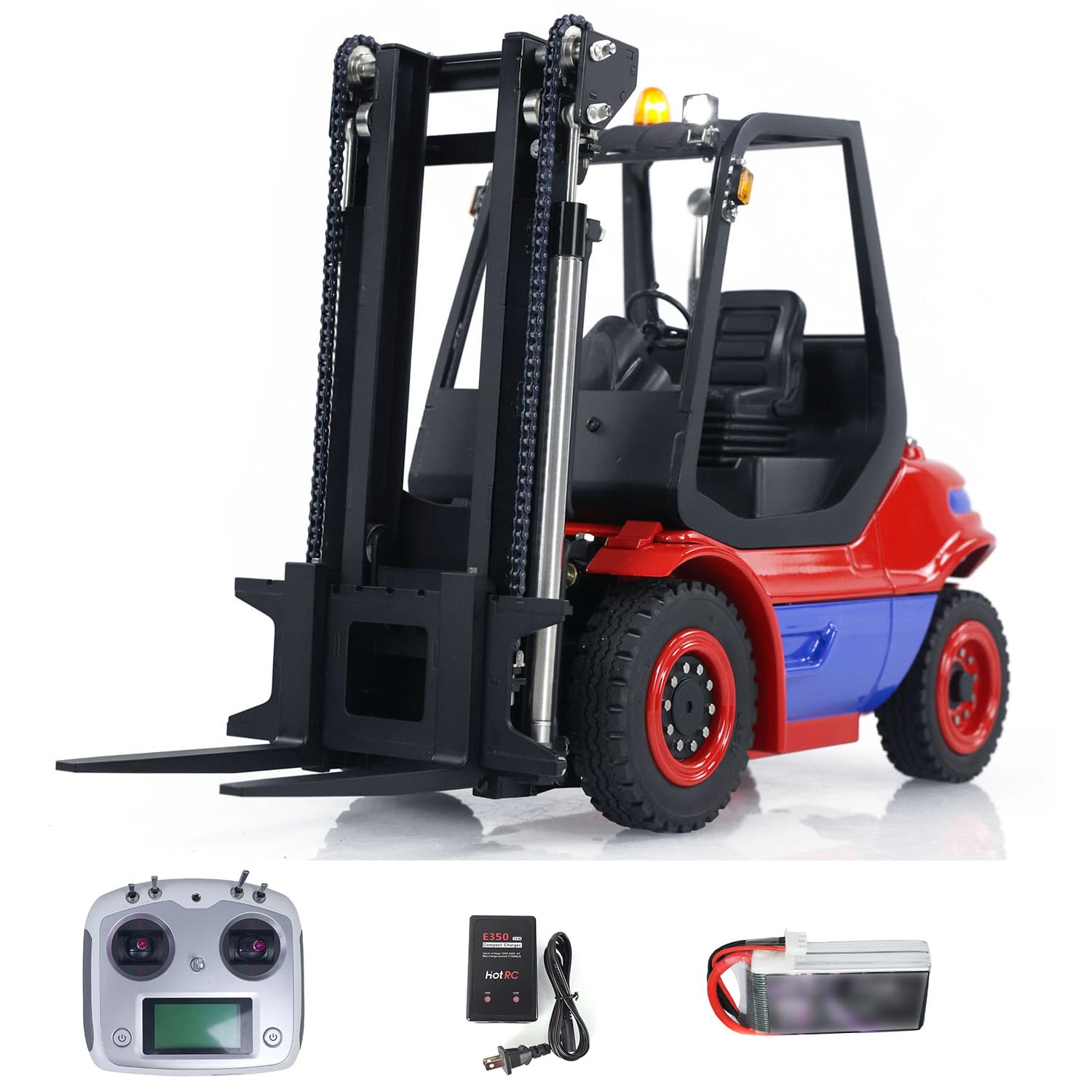 TOUCAN RC HOBBY 1 14 LESU Hydraulic RC Forklift Remote Control Fork Lift Truck Transfer Car Model