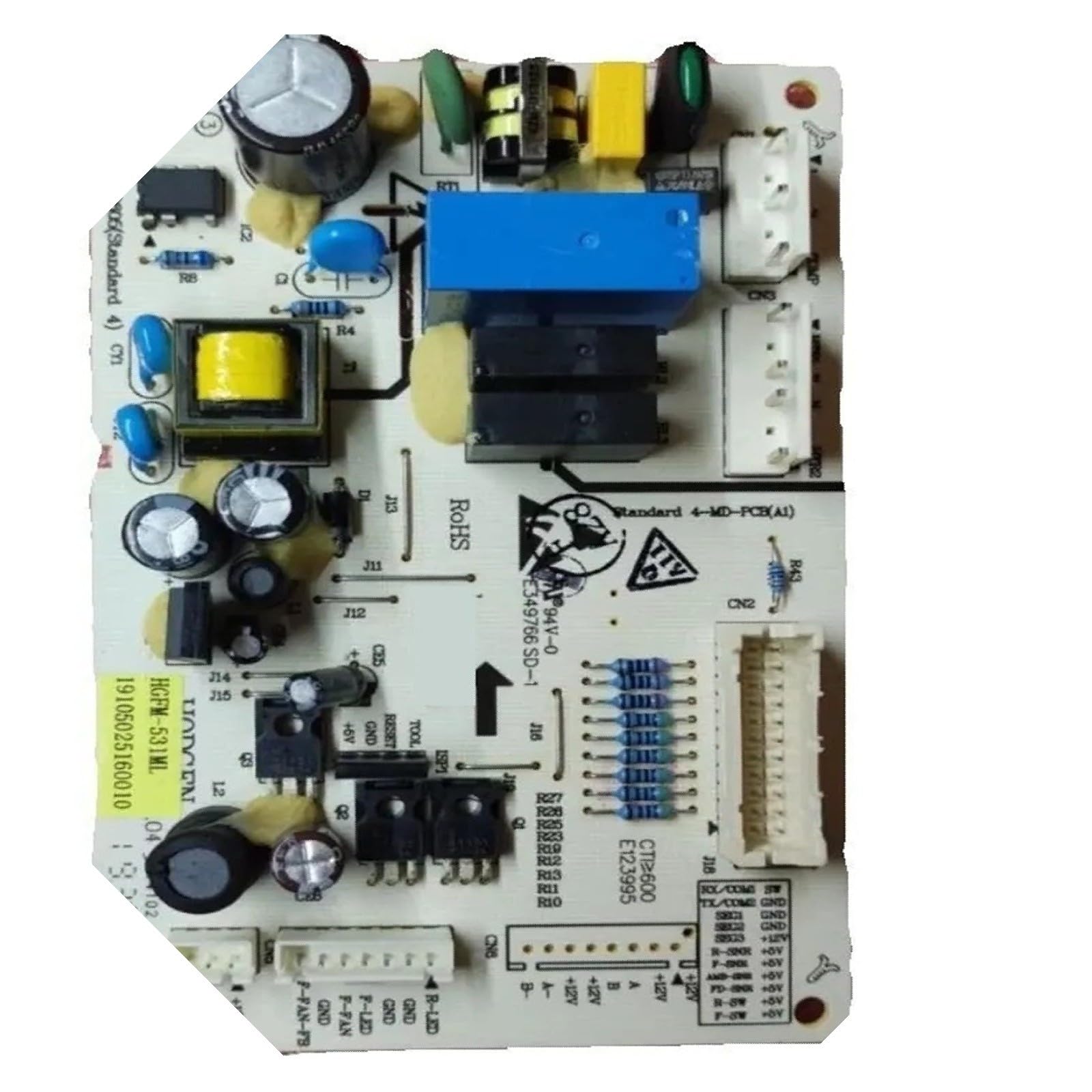 Placa De Alimentación Del Ordenador HGFM-531ML for Refrigerador, 4-MD-PCB(A1) KB-5150 19105025160010, Piezas De Repuesto for Refrigerador, PCB