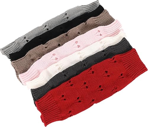 Miniatura 6 de Dalulu Guantes de grunge de hadas, accesorios de grunge, guantes rasgados, guantes de ganchillo, ropa y2k Fairy Grunge estéticos calentadores de