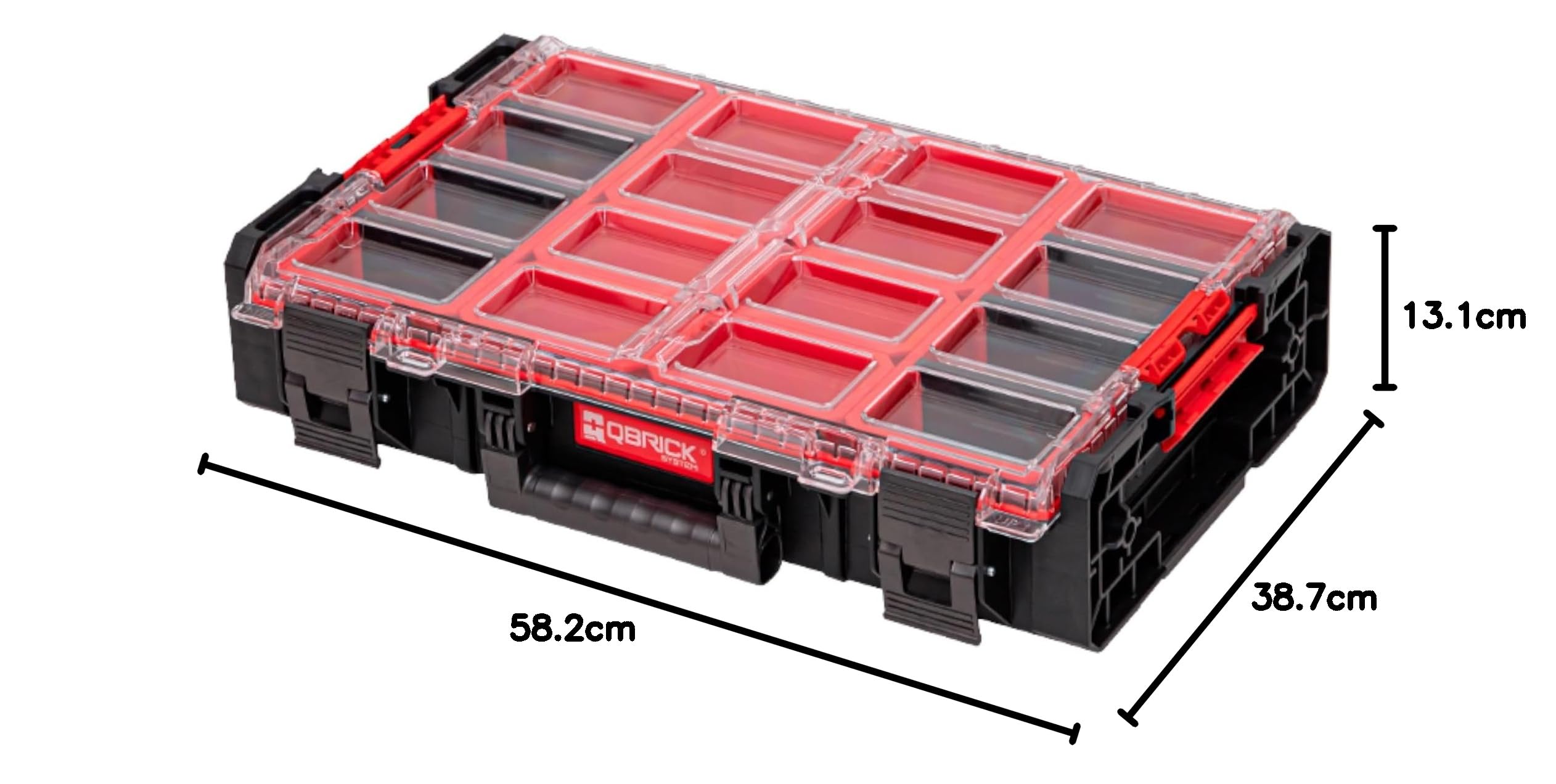 Qbrick System ORGQXLCZAPG003 - Cassetta degli attrezzi XL System ONE