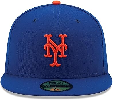 GAME限定 59FIFTY New York Mets 7 3/4 New York Mets 4th Of July 7 1/2 Hat Cap 59Fifty Metal Logo
