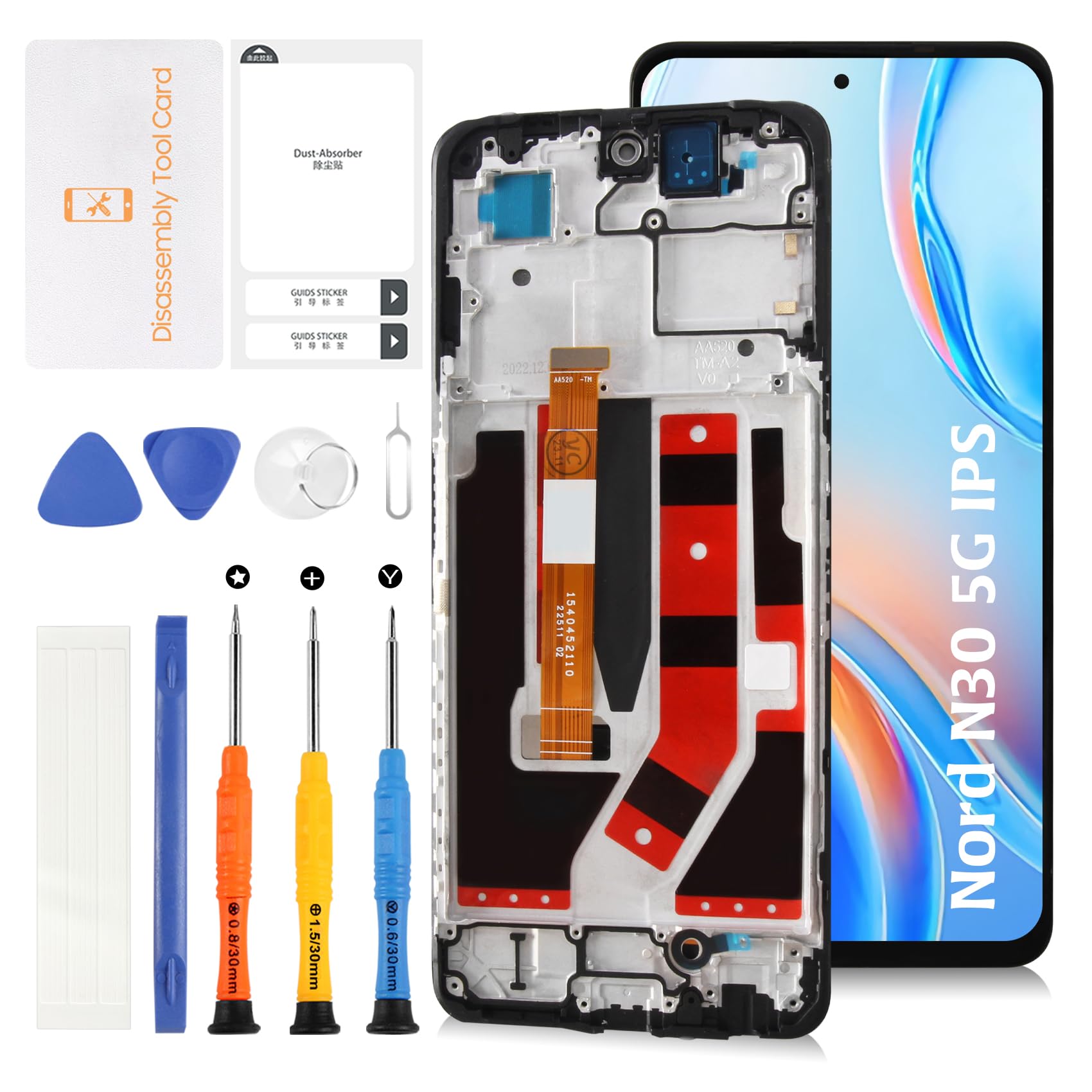 Amazon.com: Olivechard for OnePlus Nord N30 5G Screen Replacement