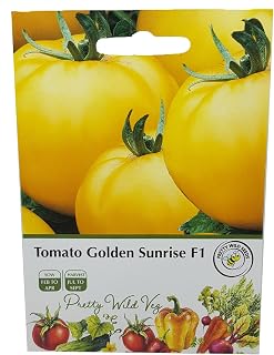 Tomato Golden Sunrise Seeds in Pictorial Packet from a UK Seller