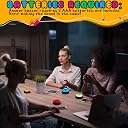 Honoson 4 Pcs Recordable Light up Buzzers for Trivia Games Answer Buzzers for Classroom Sound Buttons Family Game and Nights Back to School Supplies(Classic Color) gallery image