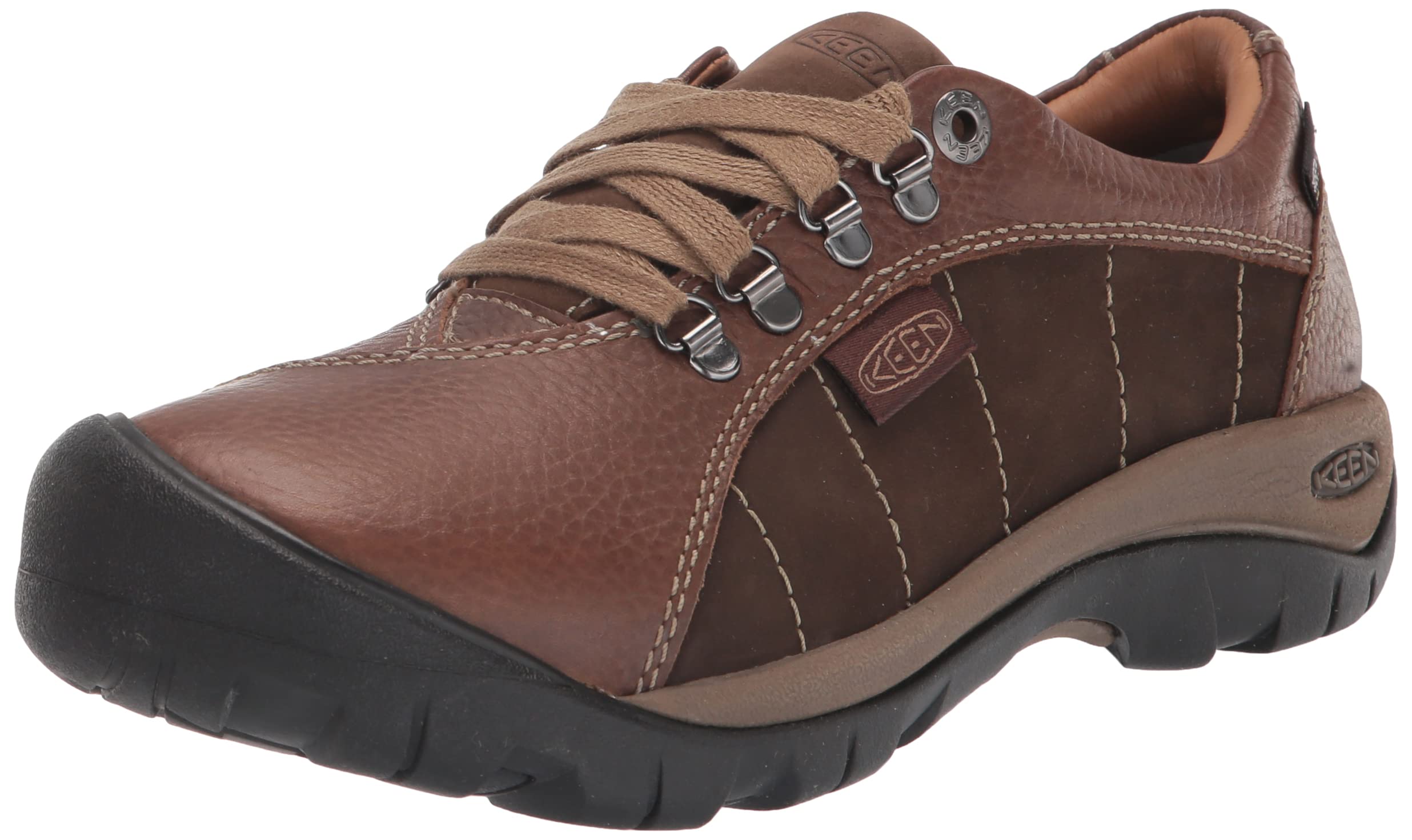 KEEN womens Presidio Waterproof Leather Low Height