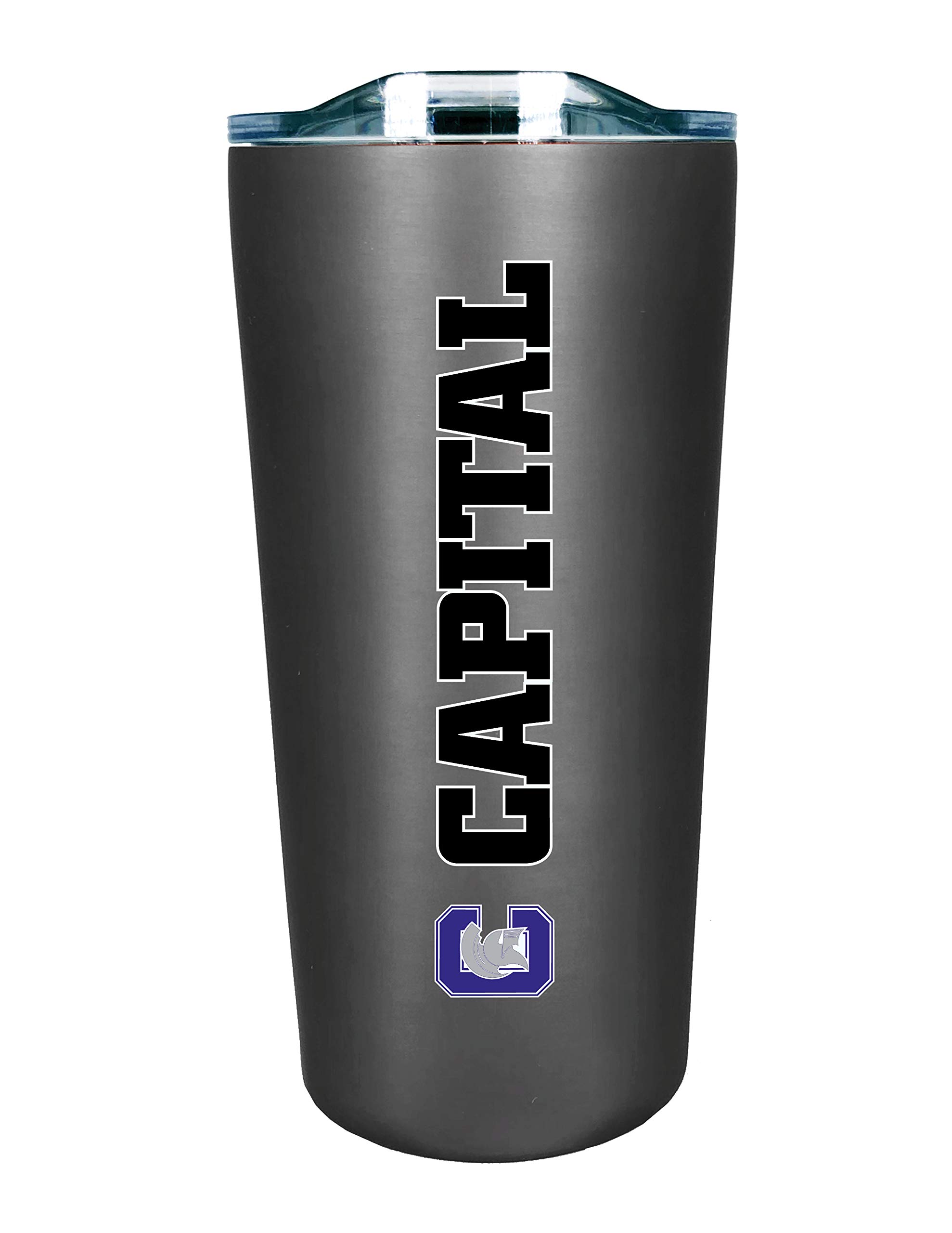 Capital University Double Walled Soft Touch Tumbler, Design-1 - Silver