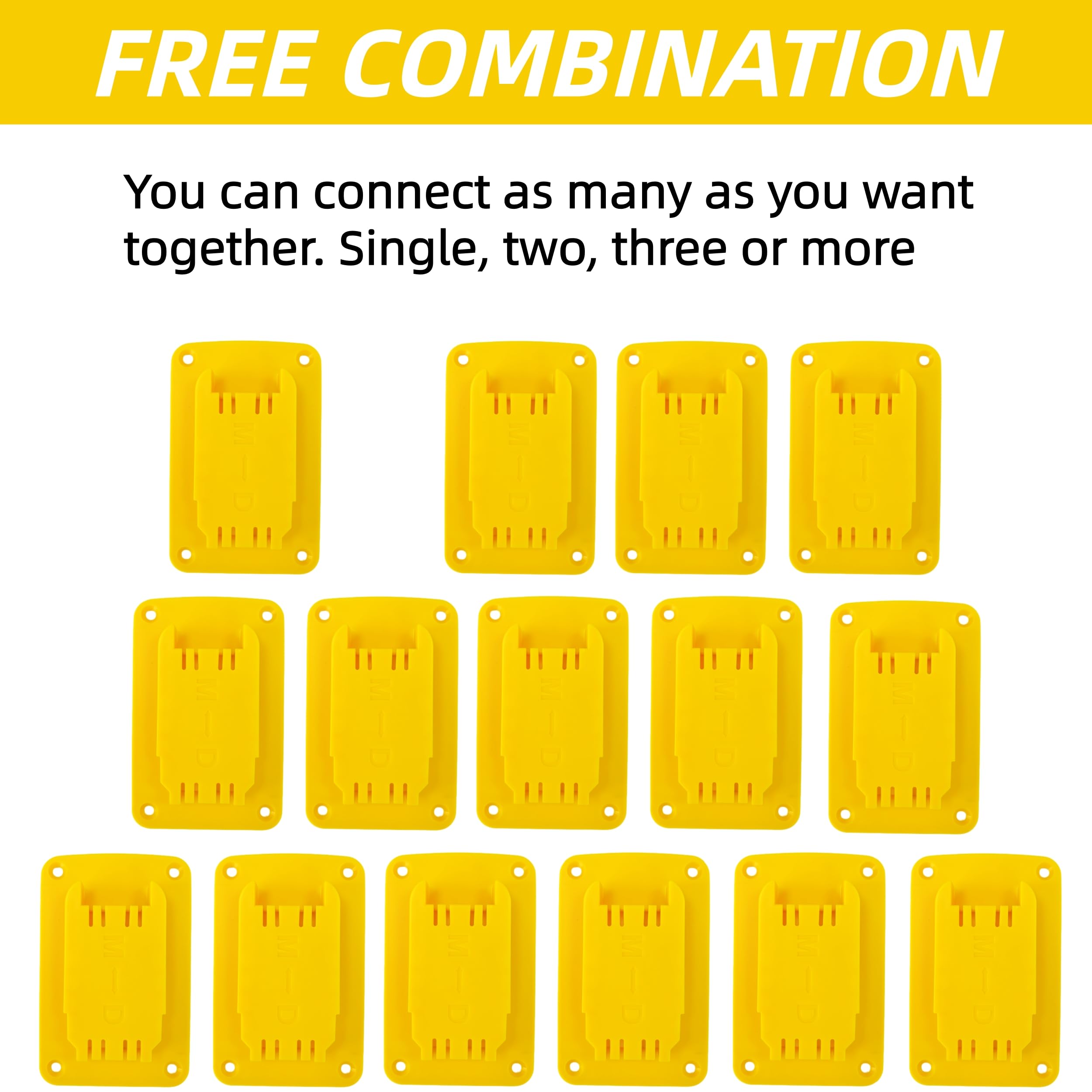 15 Pack Tool Holders Compatible with Dewalt 12V 20V Drill Tools with Screws — Amazon image 7