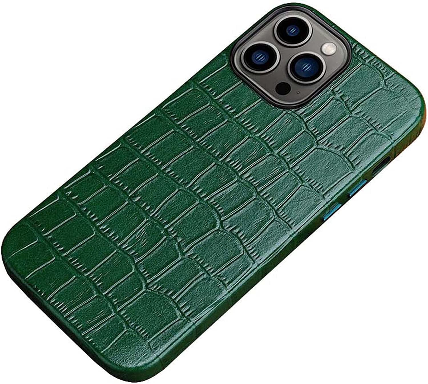 Étui Apple iPhone 14 Pro vert protection anti-rayure microfibre cuir - 8
