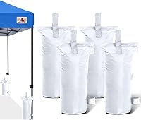 Vista 6 de ABCCANOPY Juego de Pesos para Toldo de 4-120 LBS Bolsas de Arena para Carpa Emergente, Bolsas de Peso para Gazebo al Aire Libre, Trampolín, Pérgola