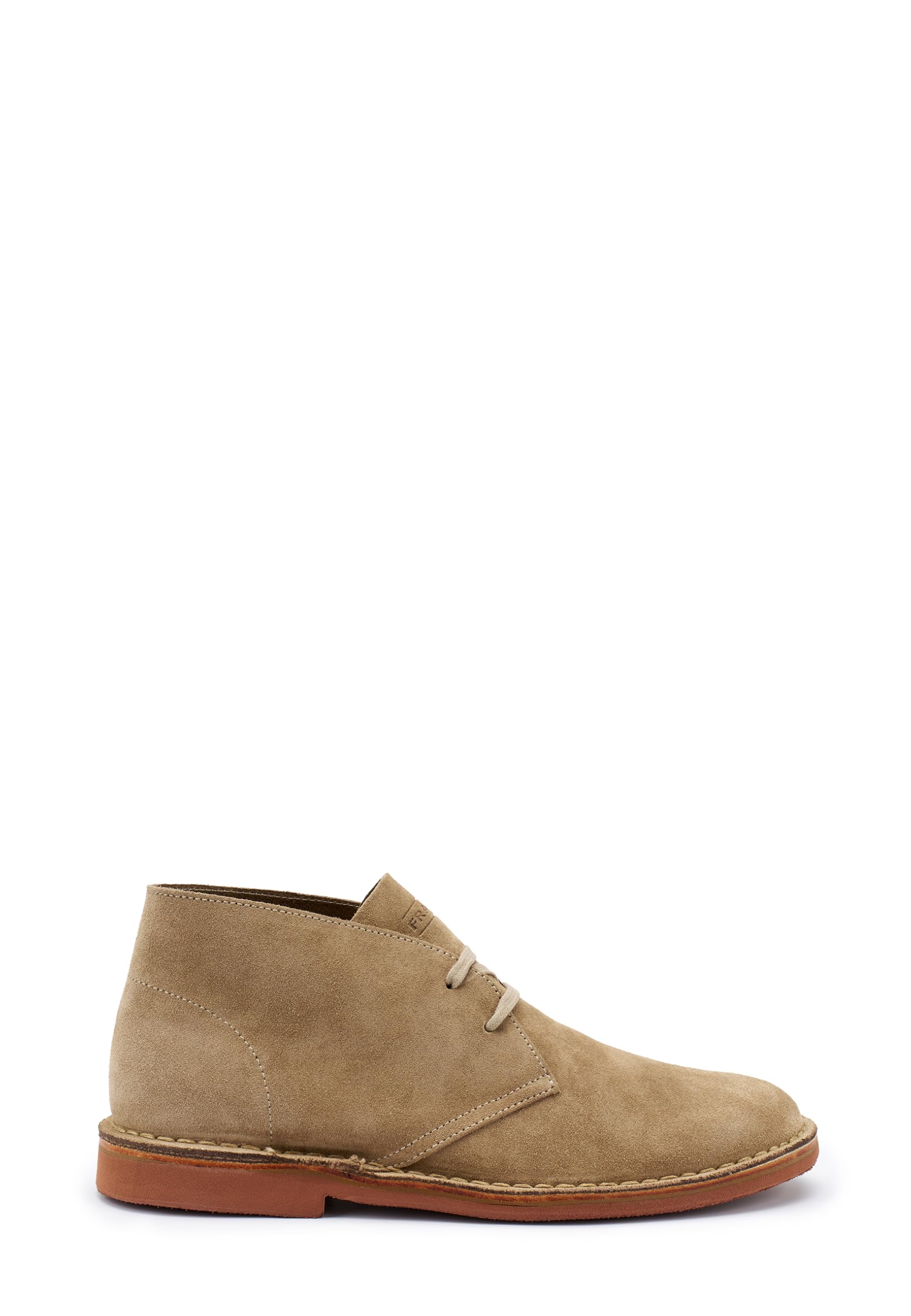 Frau - Desert Boot in Suede con Suola Eva, Beige, 39