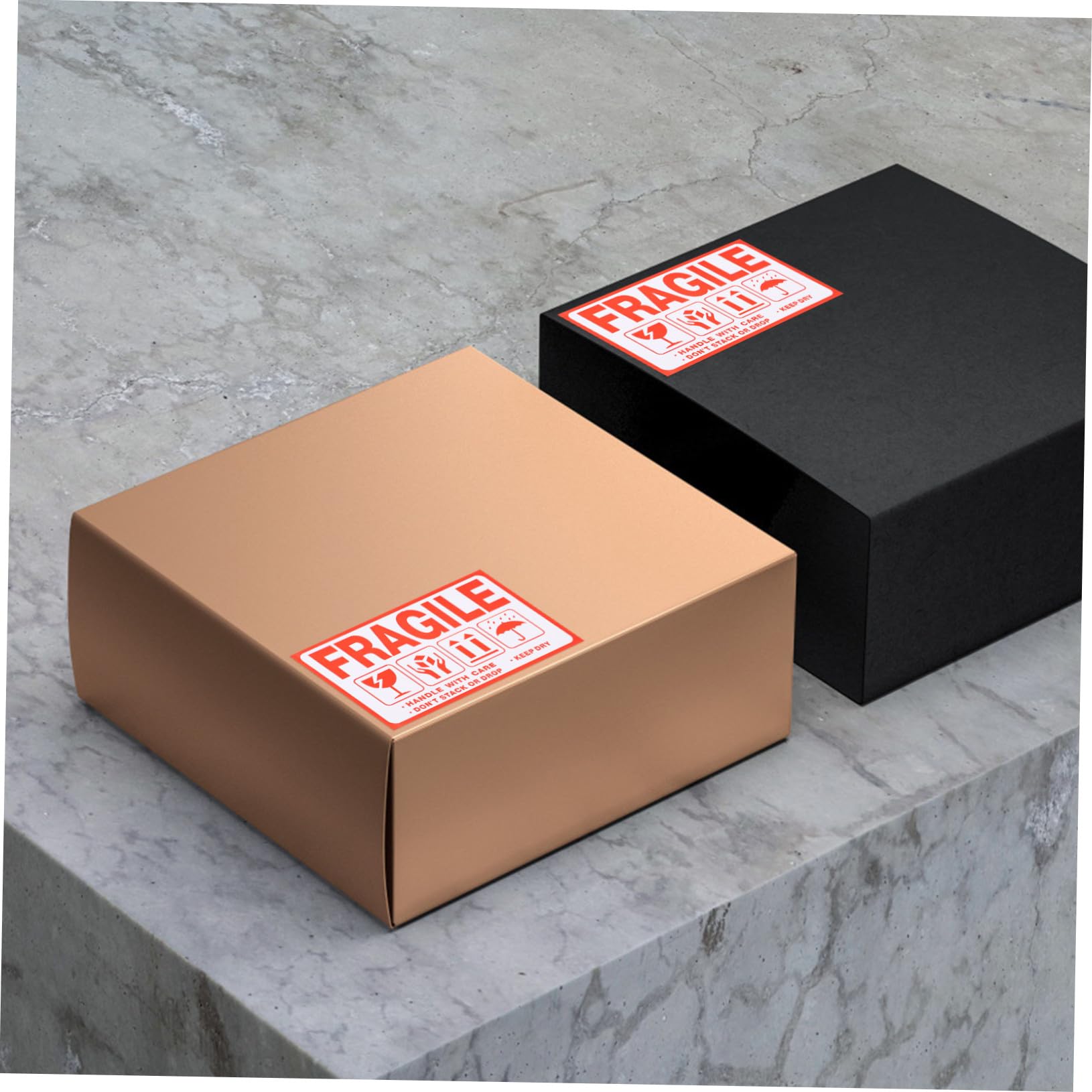 Alipis 5 Set Etichette Fragile Confezione Da Etichette Avvertimento Per Spedizioni E Imballaggi Stickers Resistenti E Facili Da Applicare Per Trasporti Sicuri 20 Fogli*5