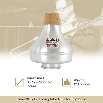 デニスウィック　ミュート　ワウワウ 5507 Amazon.com: Denis Wick Extending Tube Mute for Trombone