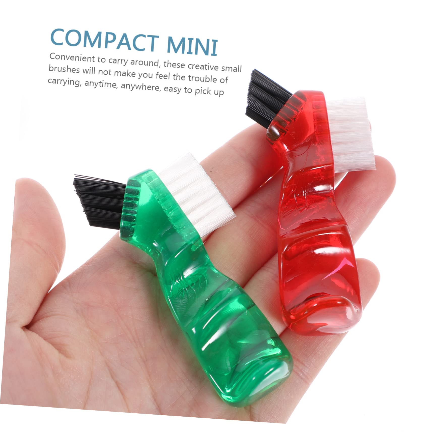 VALICLUD 3 set Spazzolino Da Denti Finto Piccolo Mini Spazzola Per La Pulizia Spazzola Morbida Mini Per Adulti Testine Per Spazzolini Da Denti Spazzolini Personali 4 pezzi * 3