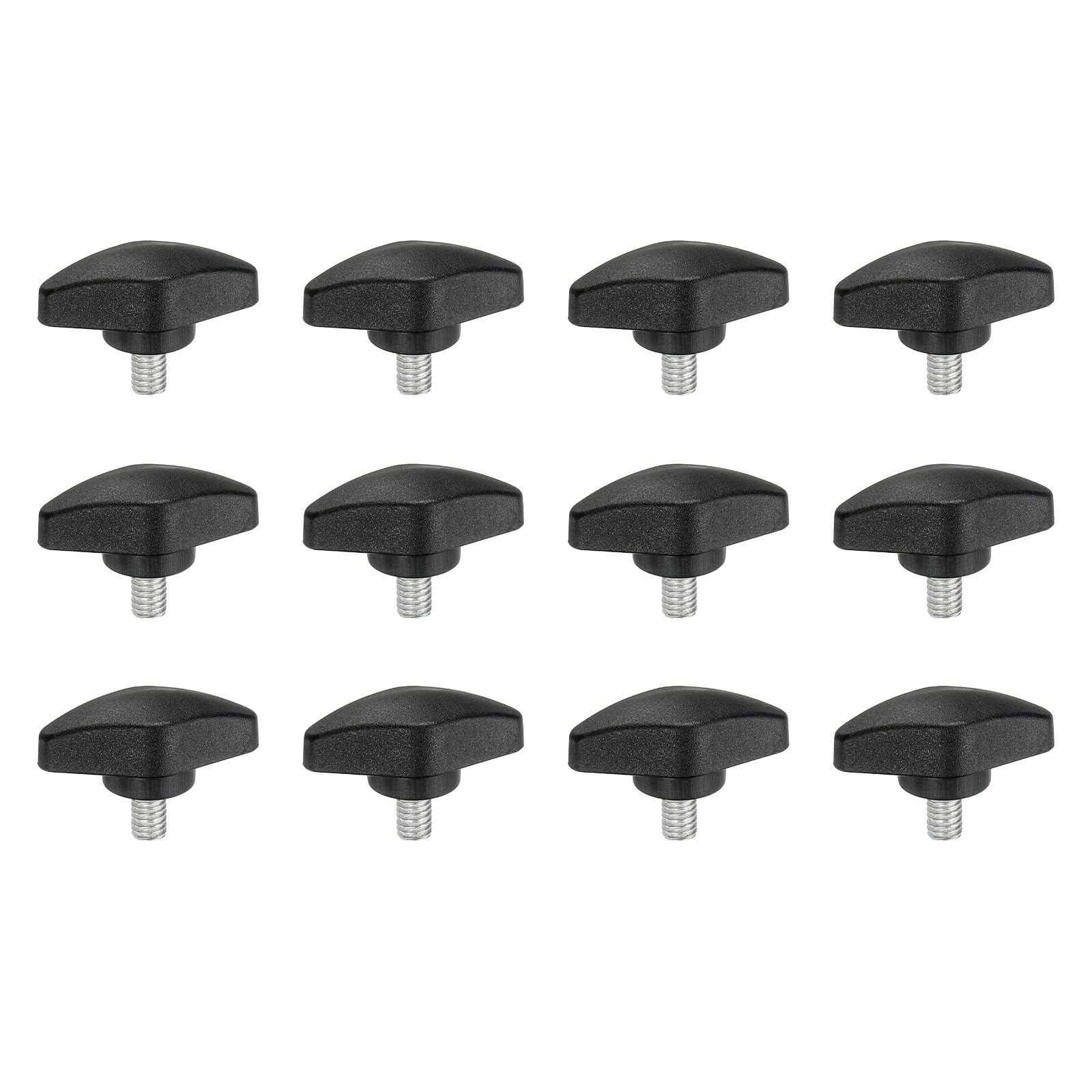 PATIKIL M6 x 10mm Tee Thumb Screws