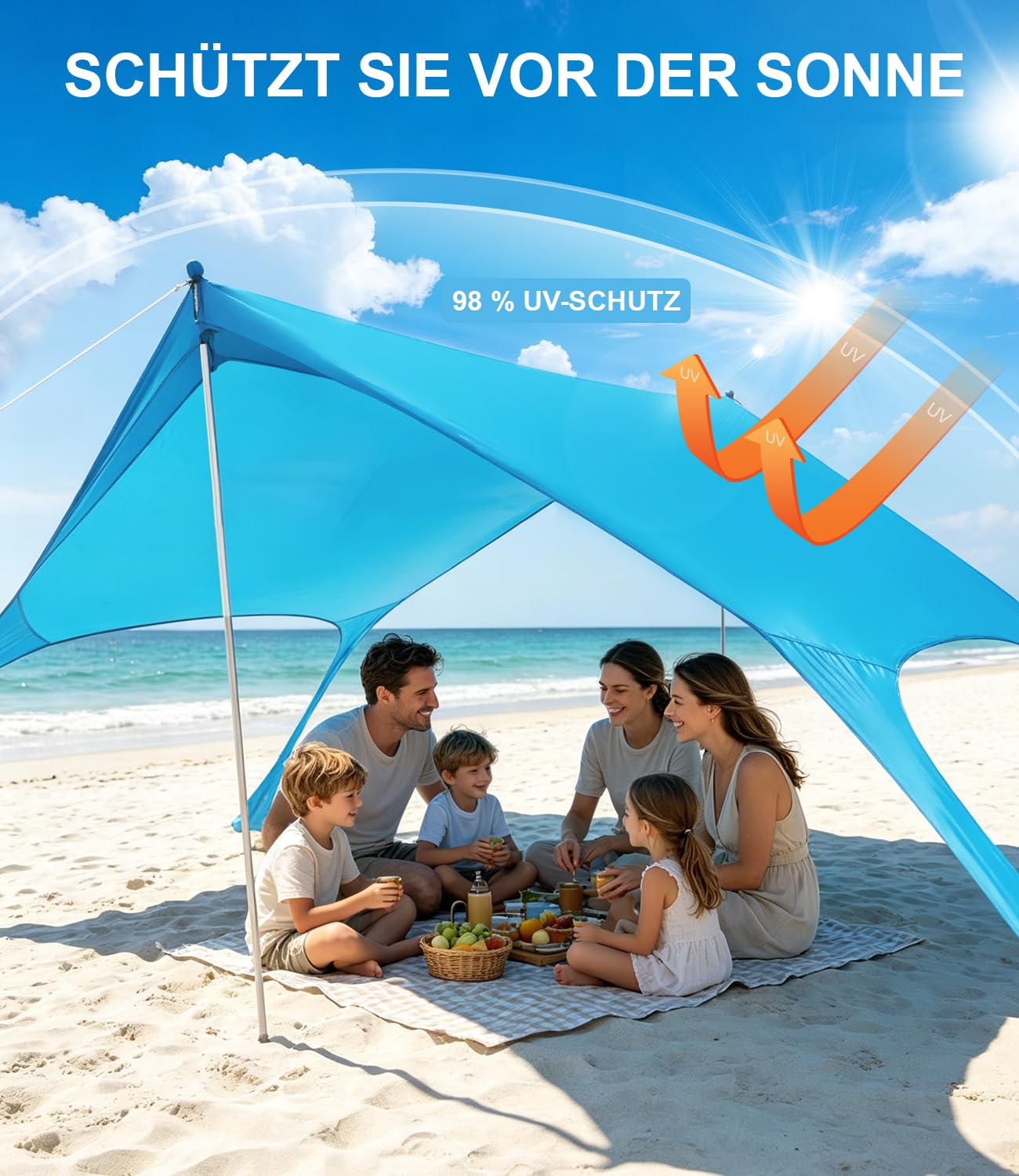 Namiot plażowy UV