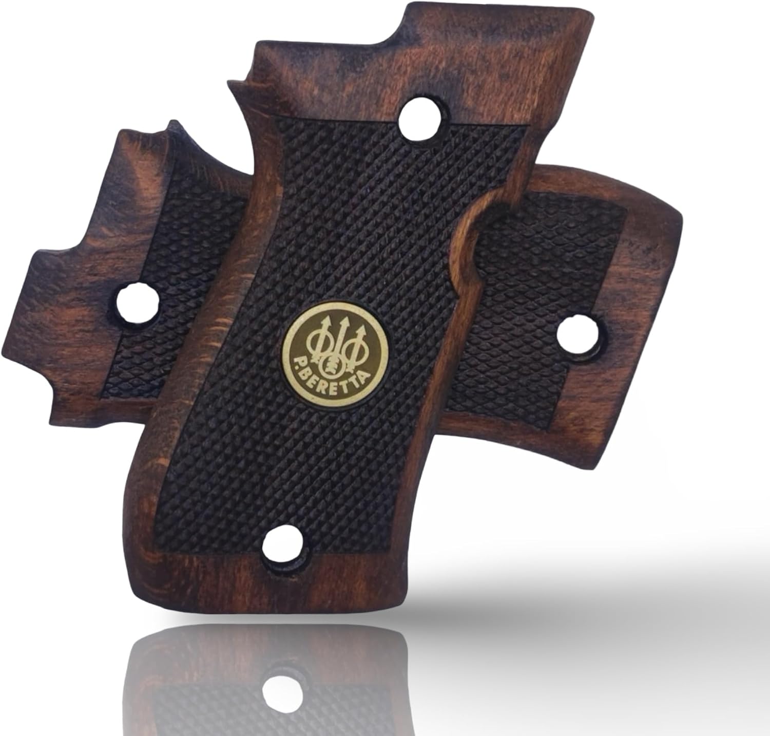 Compatible with Beretta F81 / F84, Real Wood Grips – Fits 81F, 81FS, 81BB, 84F, 84FS, 84 Cheetah – Durable, Comfortable, Easy Install