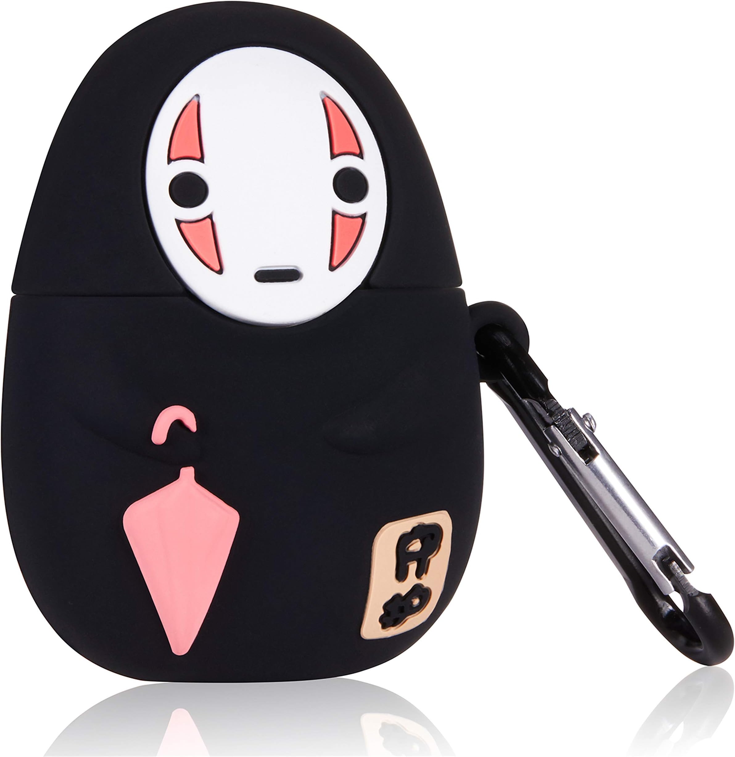 Oqplog for Airpod 2/1 Case - Umbrella Faceless, Anime Design Cute 3D Cartoon Funny Kawaii for Airpods 1st 2nd Soft Silicone Cover Fashion Cool Fun Character Air Pods Cases for Girls Women Boys Teen