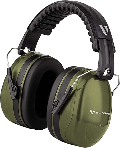 Vanderfields Ear Defenders Adultos, Certificado 33dB UKCA, Proteção de Ouvido para Trabalho, Cancelamento de Ruído para Autismo, Faça Você Mesmo, Corte, Construção, Tiro, Protetores de Ouvido, Fones
