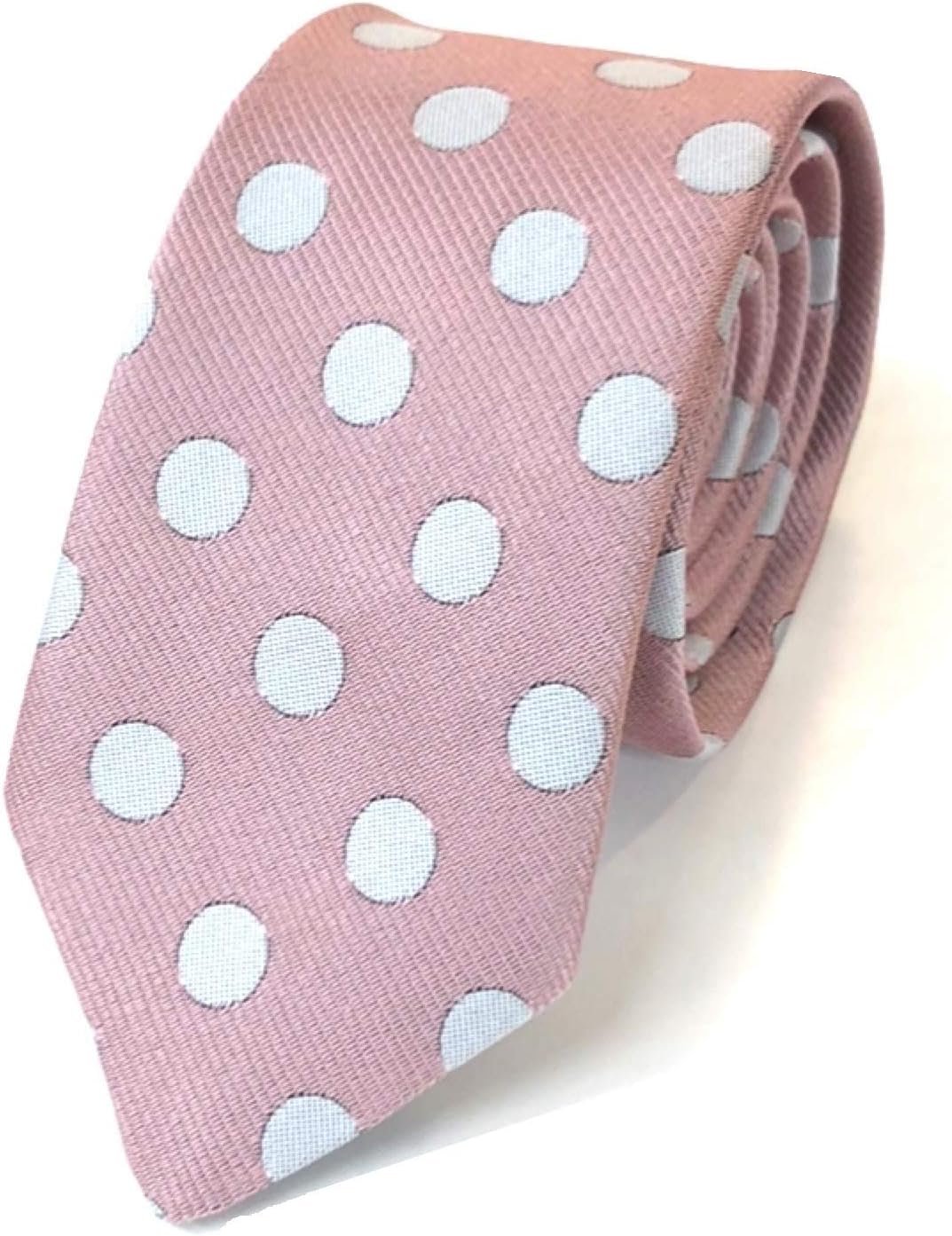 ARTHUR ファッション ALEXANDER OLCH ピンク ドット柄 ネクタイ