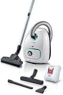Bosch Serie 4 BGBS4HYGGB ProHygienic 600W 4.5KG Bagged Cylinder Vacuum Cleaner - White