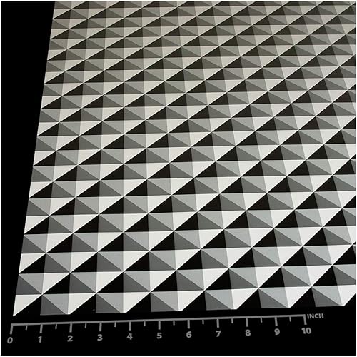 Miniatura 3 de BDF 4WHTRI - Lámina decorativa para ventana, triángulo blanco (36 pulgadas x 22 pies)