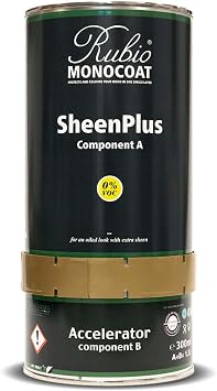 Rubio Monocoat SheenPlus, 2,080 ft2, Satin Sheen Enhancer, 1.3 L