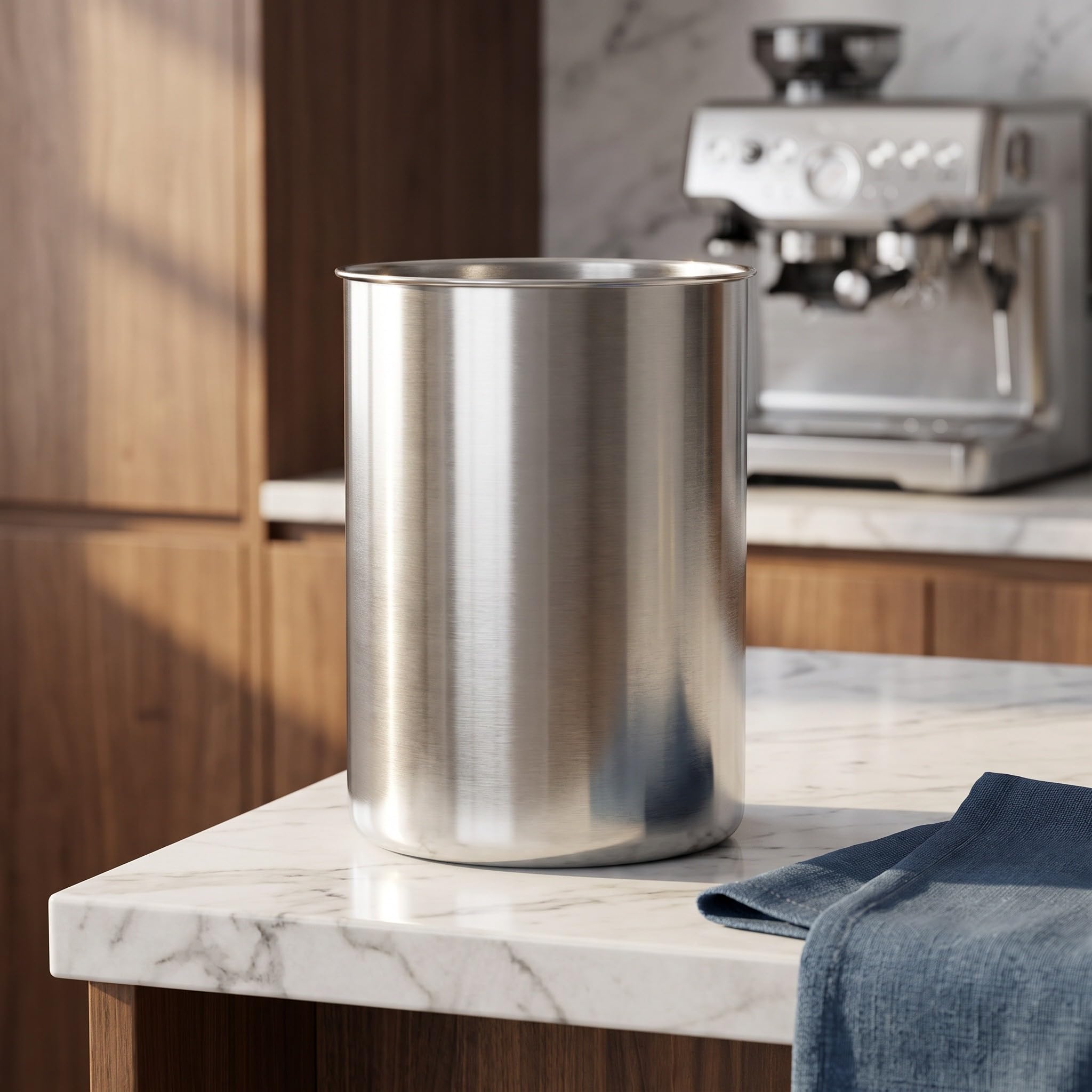 3 Pezzi Secchiello Refrigeratore per Vino in Acciaio Inox 3qt
