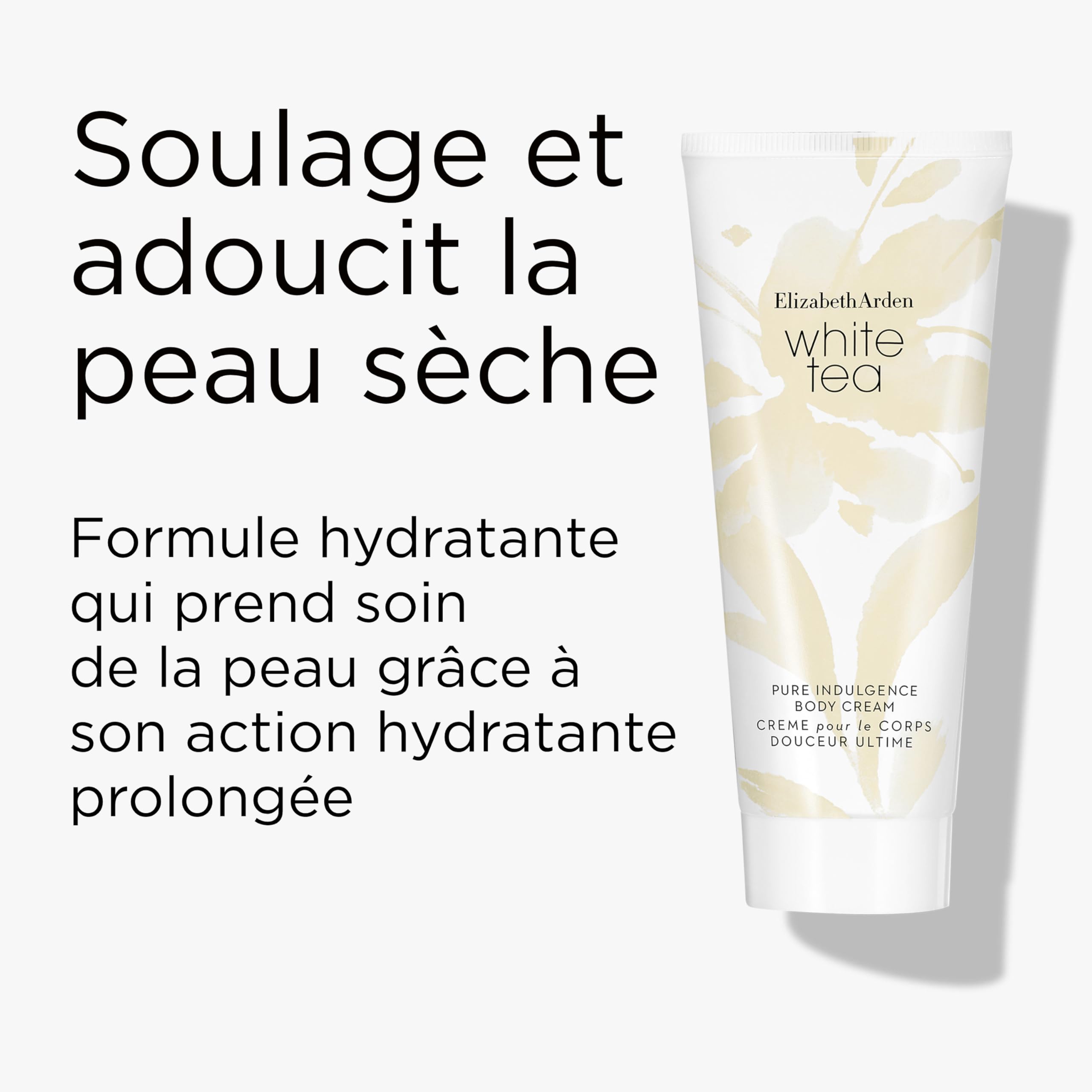 Elizabeth Arden - Coffret White Tea 2 Pièces - Parfum Femme Floral Boisé Musqué - Eau de Toilette et Crème Corps Hydratante au Beurre de Karité - Senteur Durable pour une Peau Douce