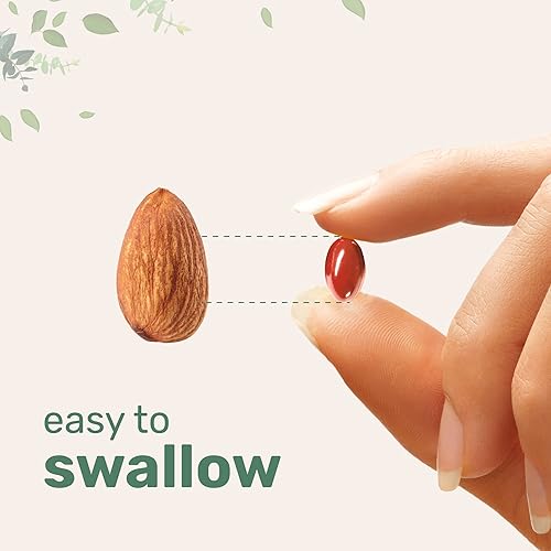 Miniatura 7 de Micro Ingredients Cápsulas blandas de luteína y zeaxantina de 40 mg, 240 unidades, con astaxantina, omega-3 y fosfolípidos, vitaminas para la salud