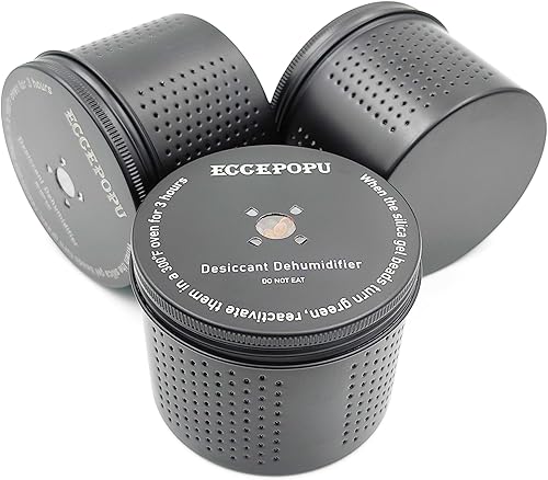 Miniatura 3 de Deshumidificador seguro para armas, absorbentes de humedad para almacenamiento, deshumidificador de recipiente desecante de 7.05 oz para mayor