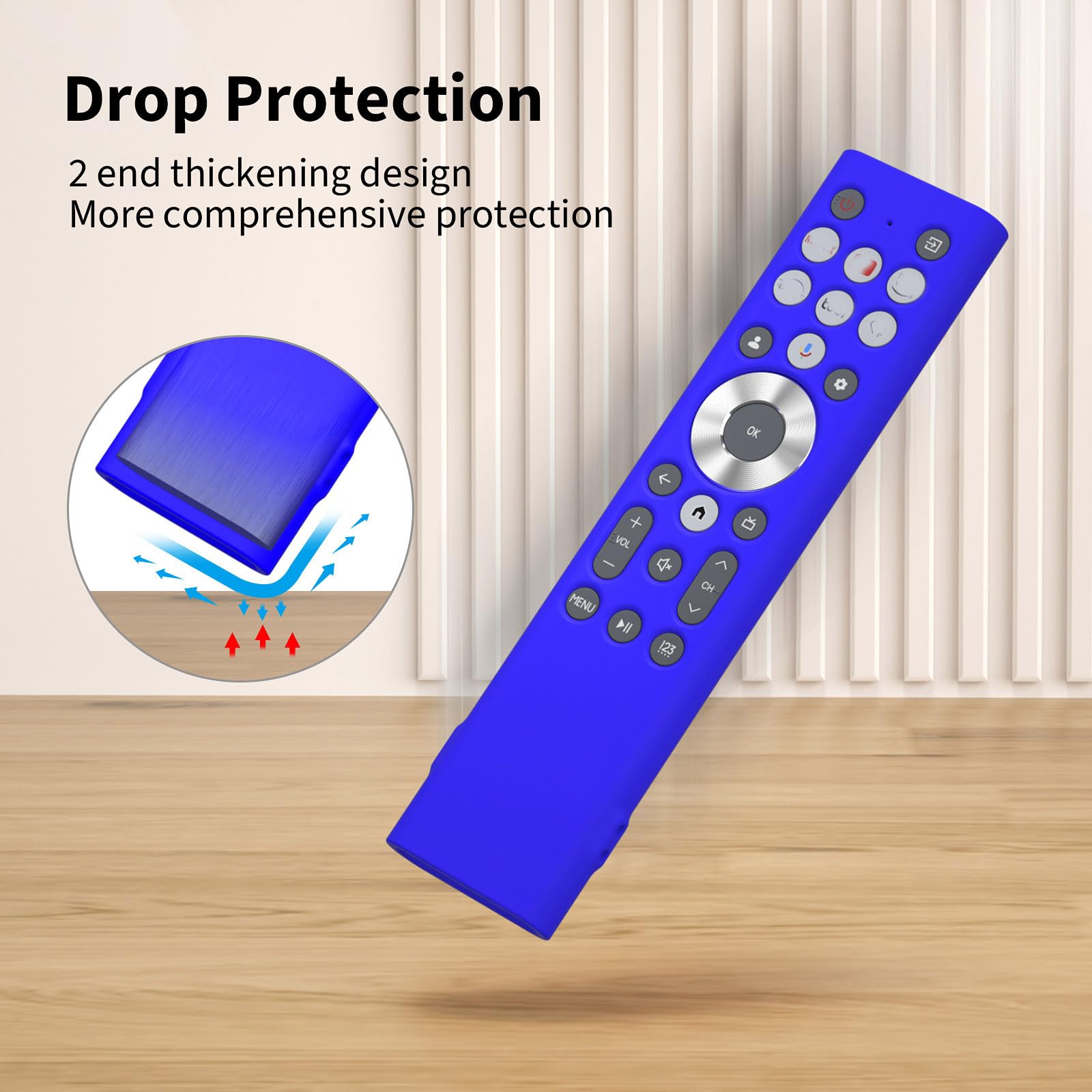 Custodia per telecomando compatibile con Smart TV Samsung, antiurto Custodia per telecomando compatibile con Smart TV Samsung, antiurto