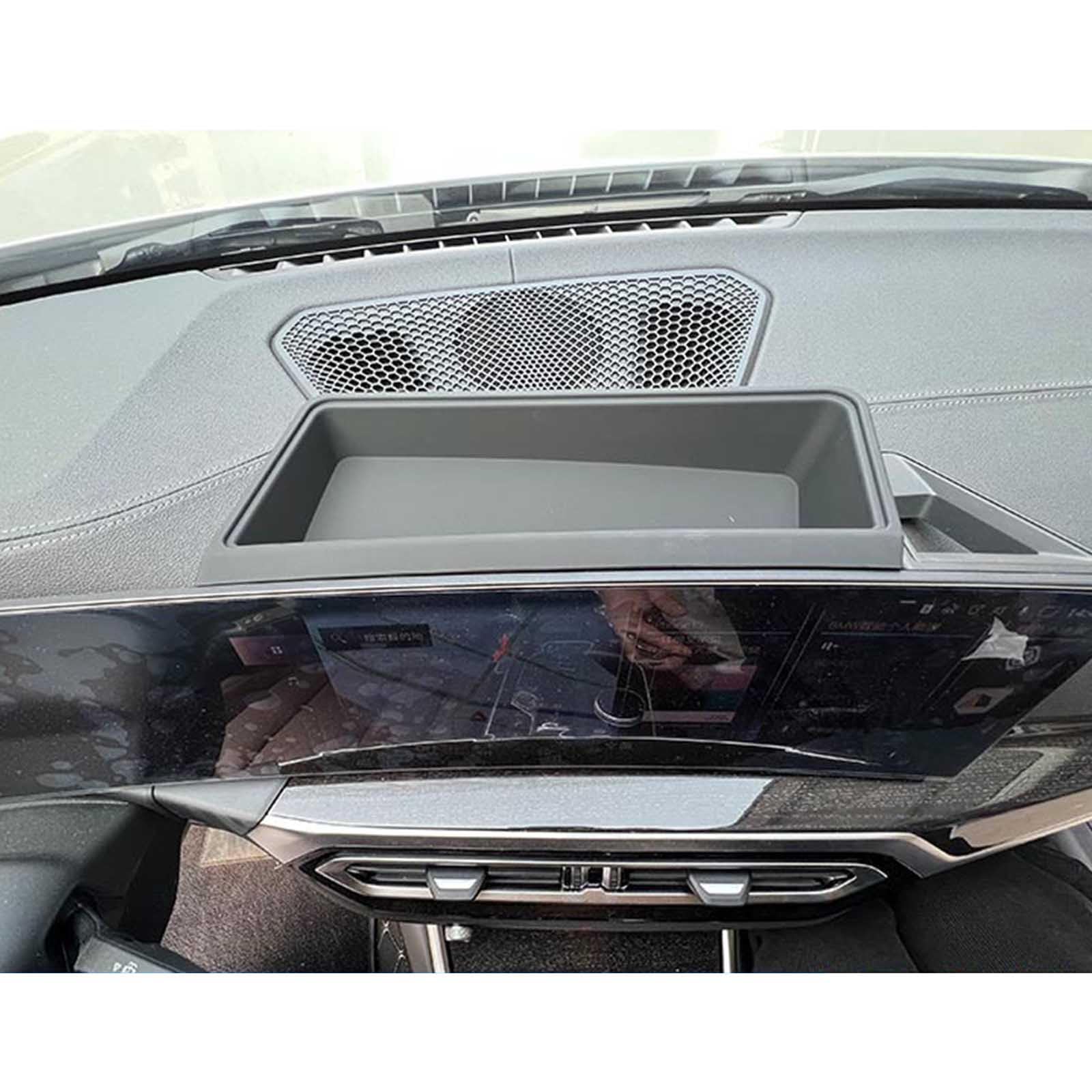Auto-Armaturenbrett-Aufbewahrungsbox für BMW G20 2023, Auto Armaturenbrett Ablage Brillenhalterung Anti-Rutsch Auto Zubehör