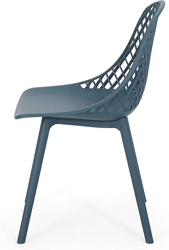 Miniatura 5 de Christopher Knight Home Delora Silla de comedor moderna para exteriores (juego de 2), color verde