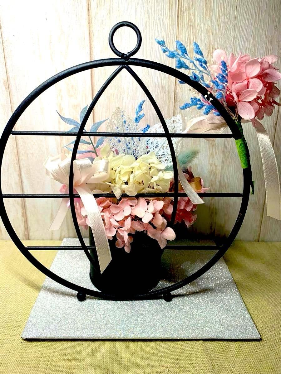 HANDMADEプリザーブドフラワー　アレンジメント　母の日　壁掛け HANDMADEプリザーブドフラワー アレンジメント 母の日 壁掛け 【公式通販】