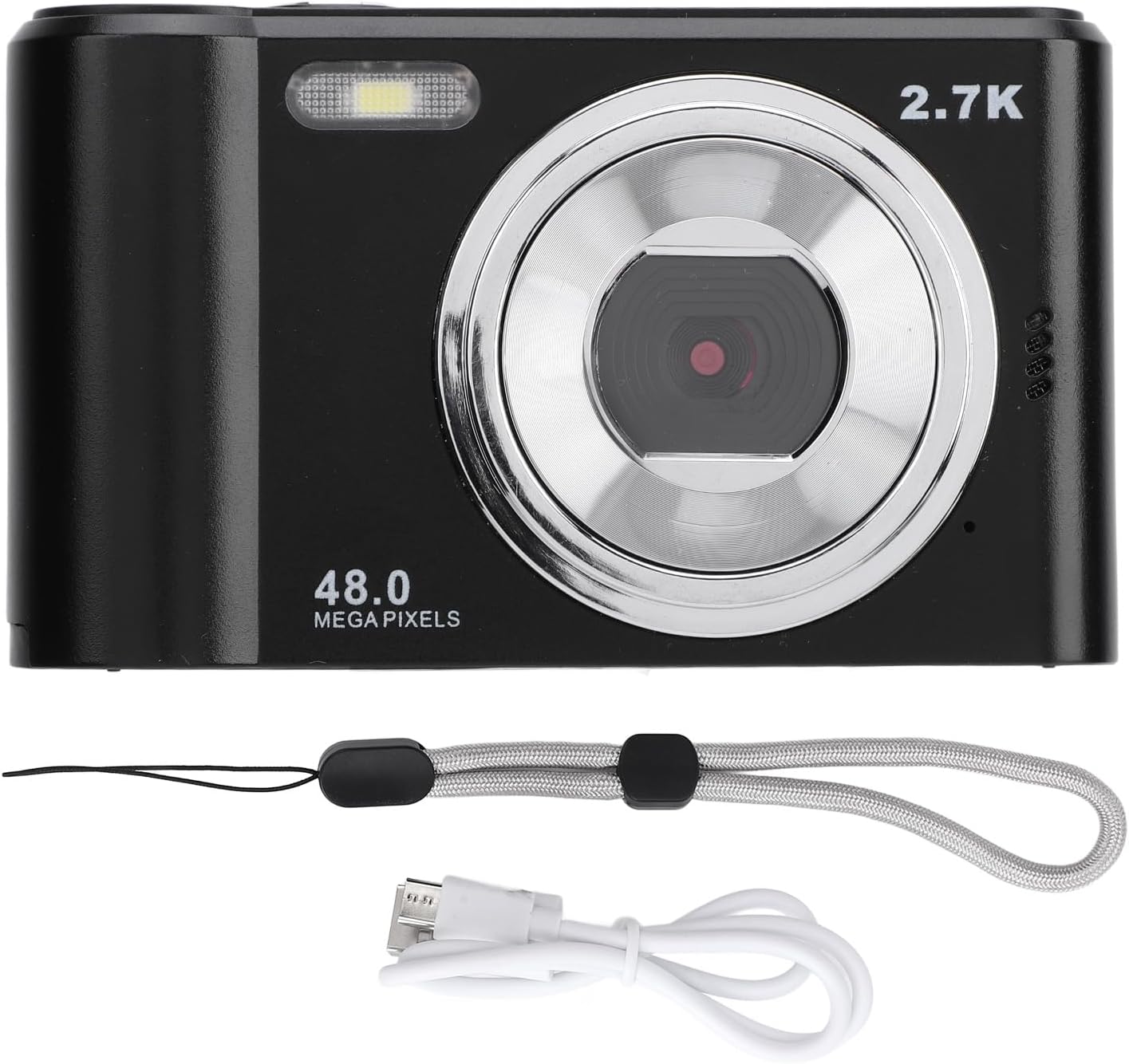 Bewinner camera with charging cable and lanyard