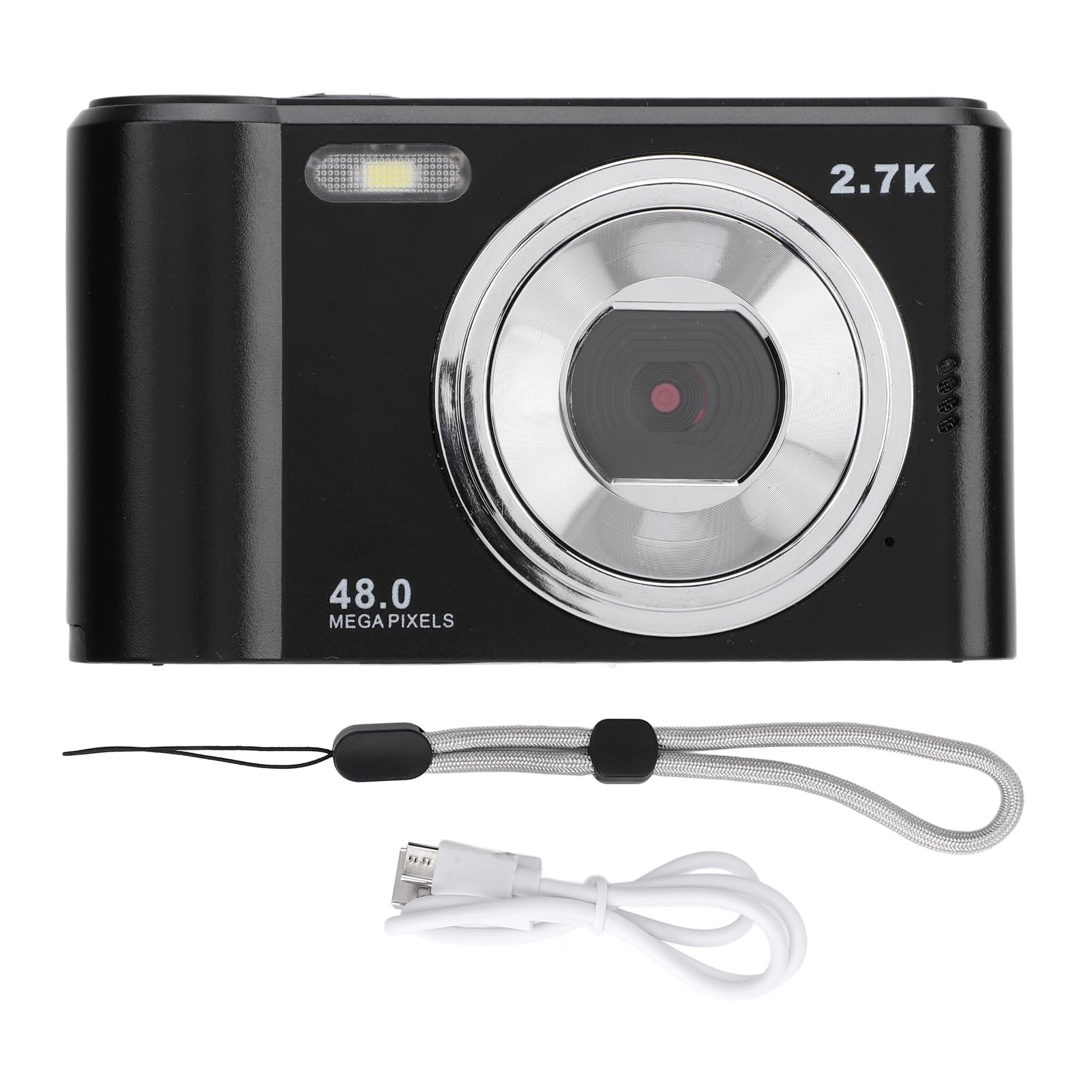 Caméra numérique 2.7K 48MP avec écran IPS 2,4 pouces et autofocus - 8