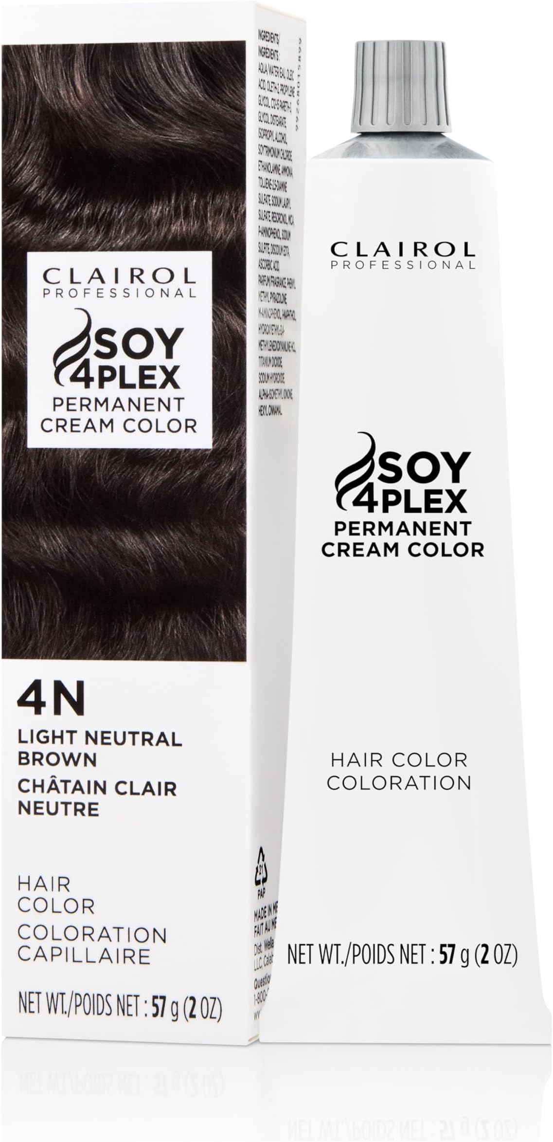 Permanent Cream Hair Color | Blonde, Brown, Black, & Red-Violet Shades for 100% Gray Coverage | Deep Conditioning & Fade Resistant Results