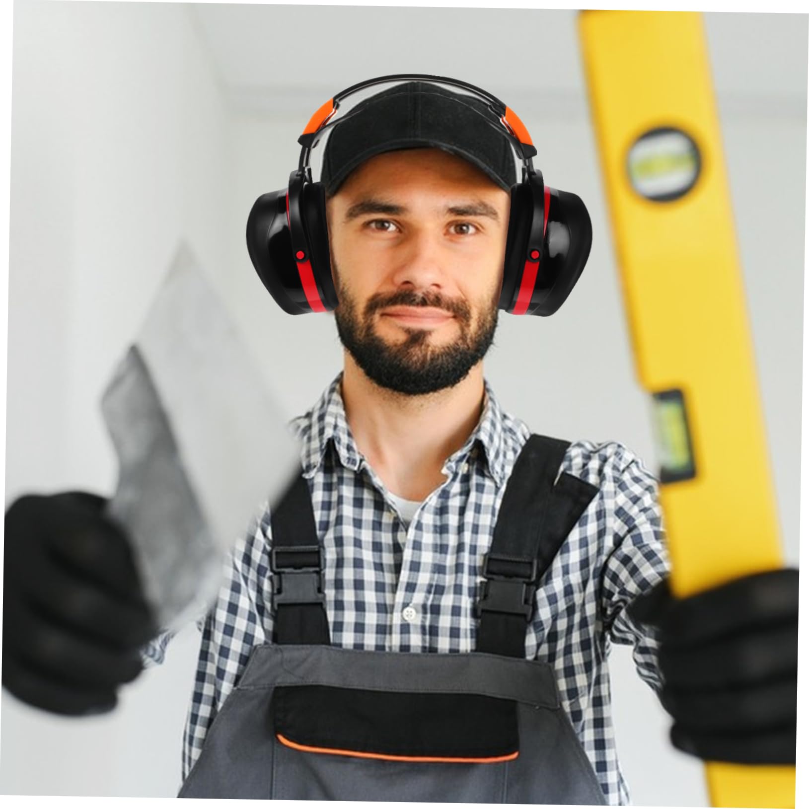 NUOBESTY 4 Auditivos Insonorizados Con Cancelación De Ruido Auriculares Con Reducción De Ruido Auriculares Con Cancelación De Sonido Protección Auditiva Supraaural