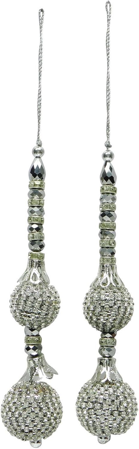 Beaded Blouse Latkans Tassels Keychain Sewing Accessories Supply 1 Pair