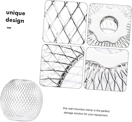 Miniatura 9 de Cabilock 1pc lámpara de metal cubierta lámpara decoración accesorio fácil instalación